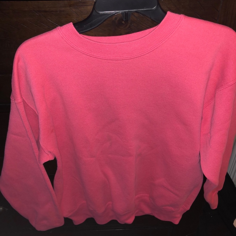 Pink sweatshirt